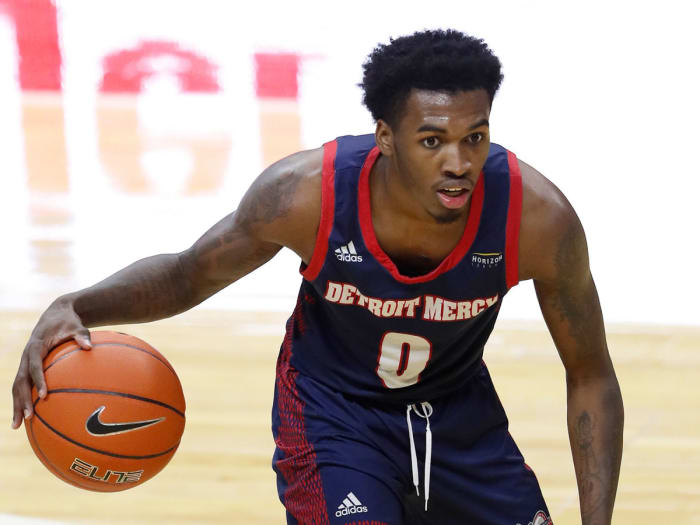 Detroit Mercy’s Antoine Davis is in the transfer portal